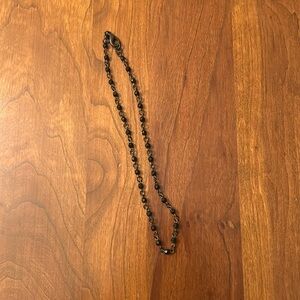 Elegant vintage Black Chain Necklace